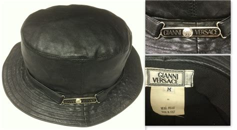 gianni versace leather hat|Leather Gianni Versace Hats for Women .